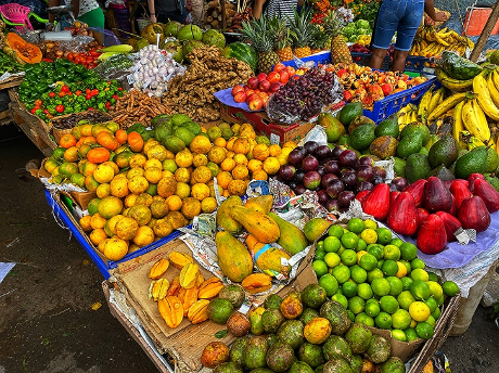 Fruits at the market